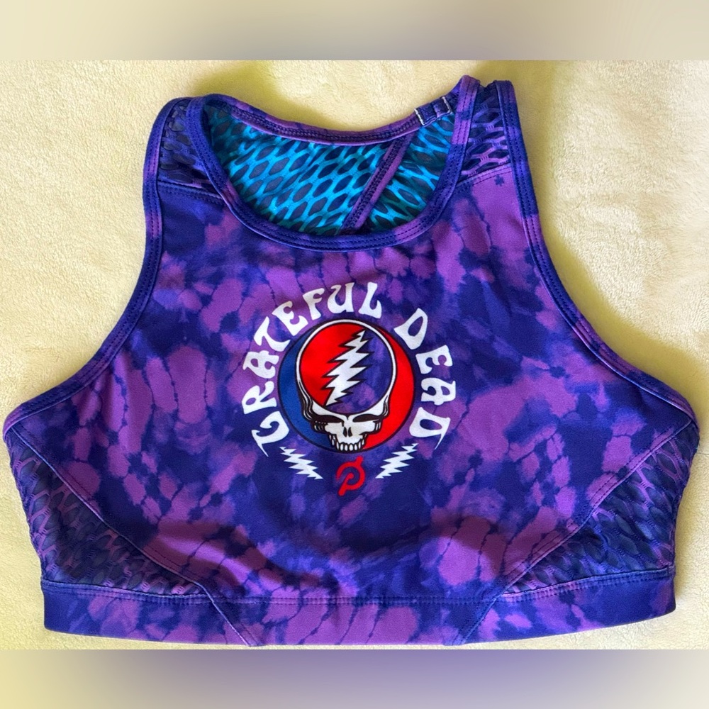 Grateful Dead x Peloton sports bra - size SMALL